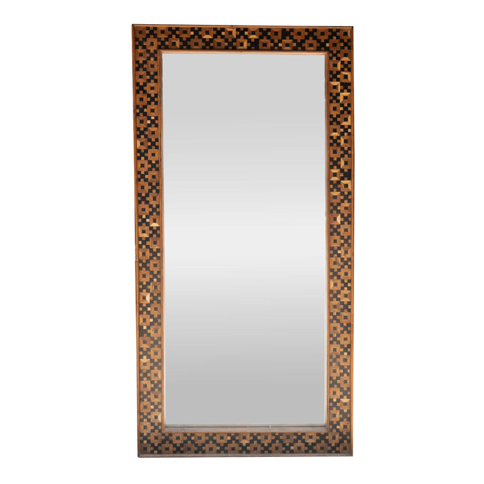 Naqsh Teak Wood Mirror