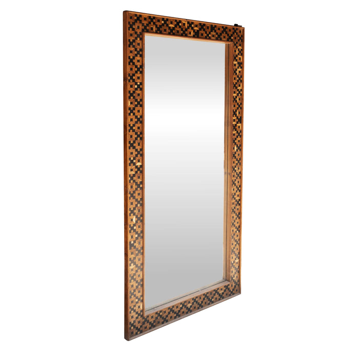 Naqsh Teak Wood Mirror