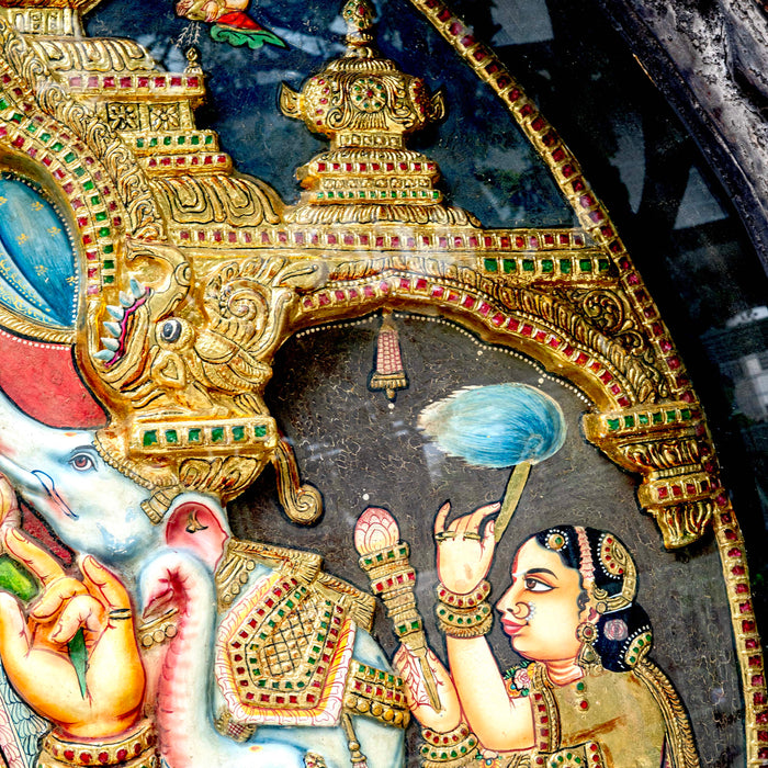 GAJALAKSHMI TANJORE PAINTING
