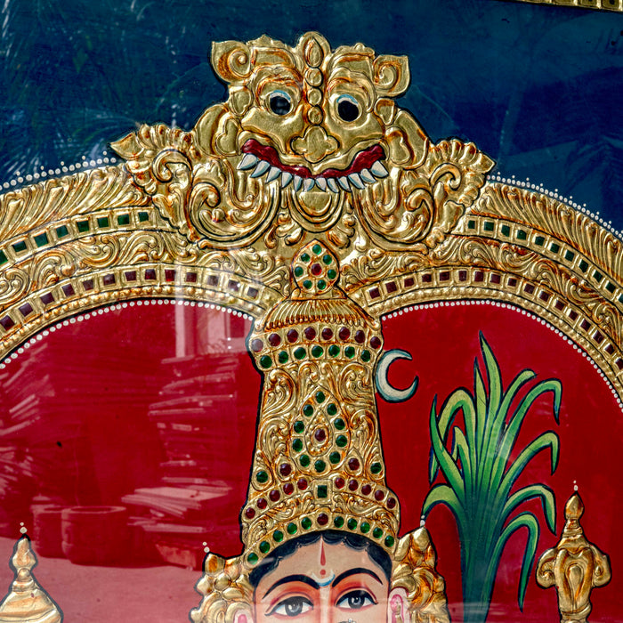 KAMAKSHI TANJORE PAINTING