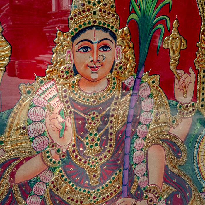 KAMAKSHI TANJORE PAINTING