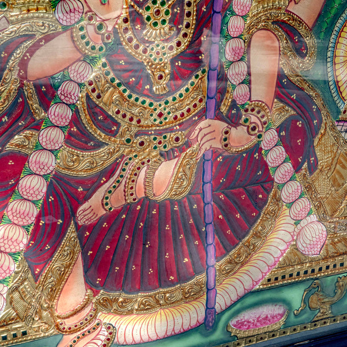 KAMAKSHI TANJORE PAINTING