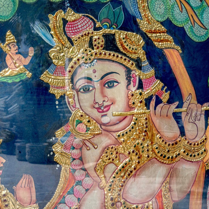 KRISHNA TANJORE PAINTING