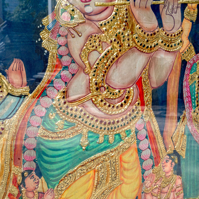 KRISHNA TANJORE PAINTING