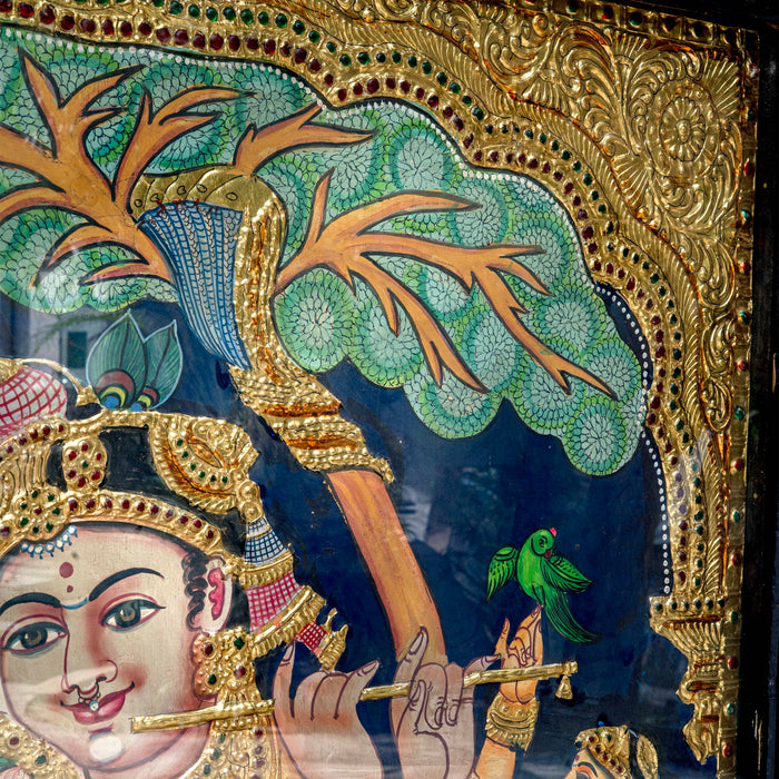 KRISHNA TANJORE PAINTING