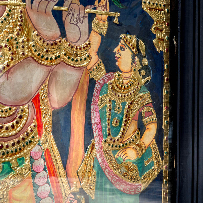 KRISHNA TANJORE PAINTING