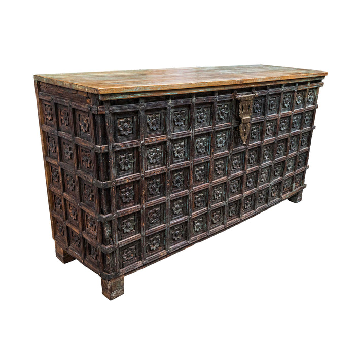 Upadesha Teakwood Storage Counter