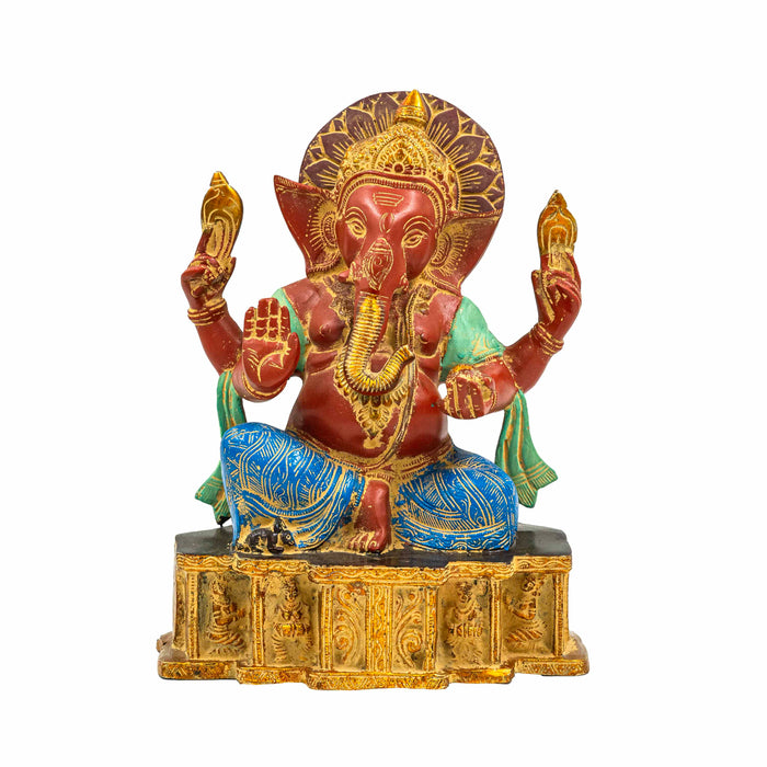 Brass Ganesh Statue