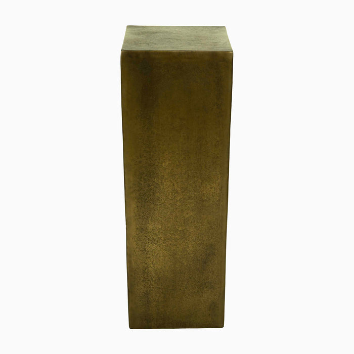 Arien Brass Antique Pedestal
