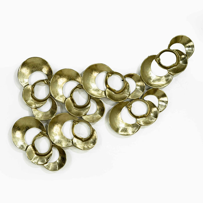 Aderes Brass Antique Wall Art