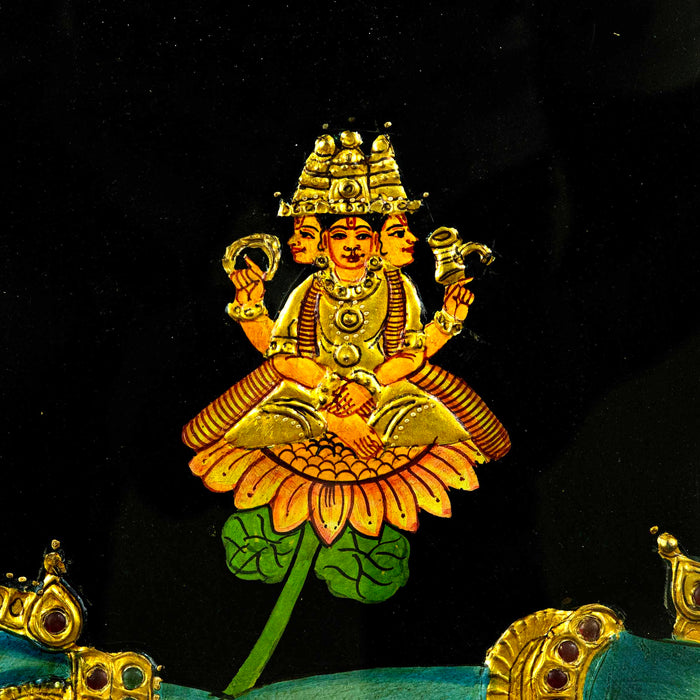 Tanjore Painting Teak with Ranganathar