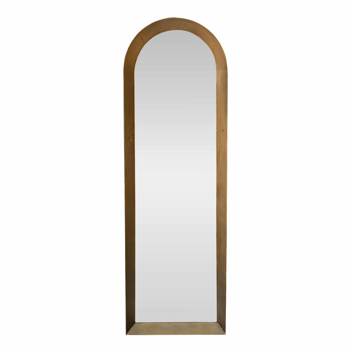 Visard Vintage Brass Mirror