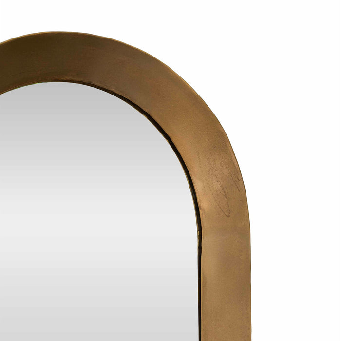 Visard Vintage Brass Mirror