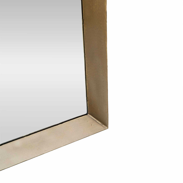Visard Vintage Brass Mirror