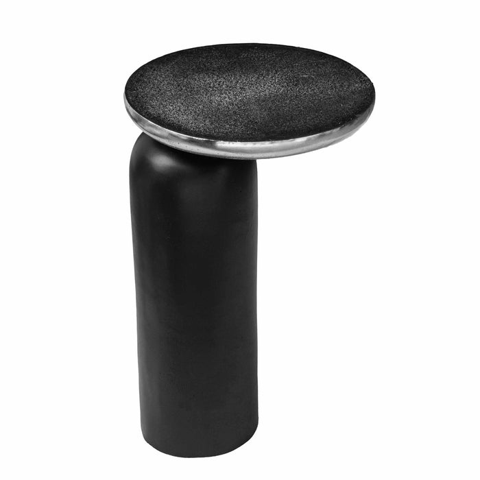 Runi Nickel With Blackish Bronze Side Table