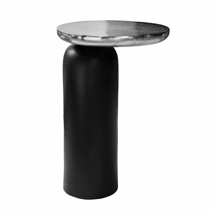 Runi Nickel With Blackish Bronze Side Table