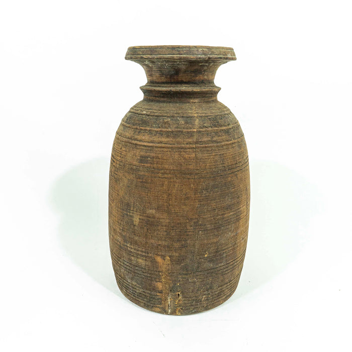 Indriya Old Wooden Pot