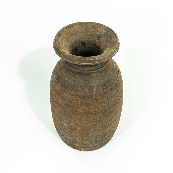 Indriya Old Wooden Pot