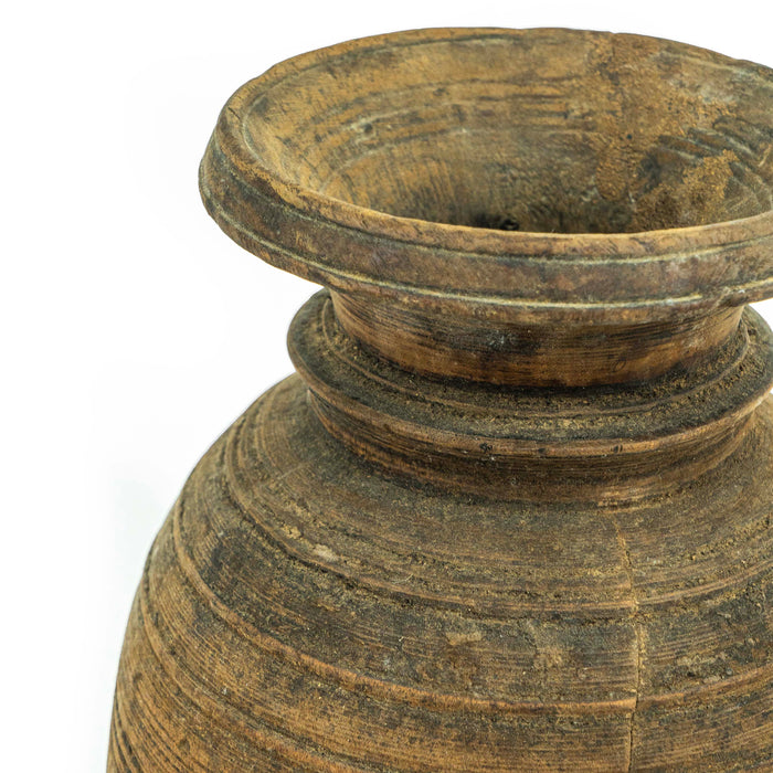 Indriya Old Wooden Pot