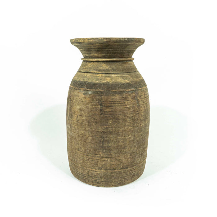 Katha Old Wooden Pot