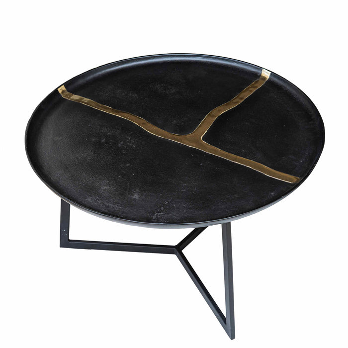 Dagny Top Blackish Bronze Coffee Table (Set of 2)