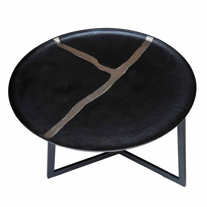 Dagny Top Blackish Bronze Coffee Table (Set of 2)