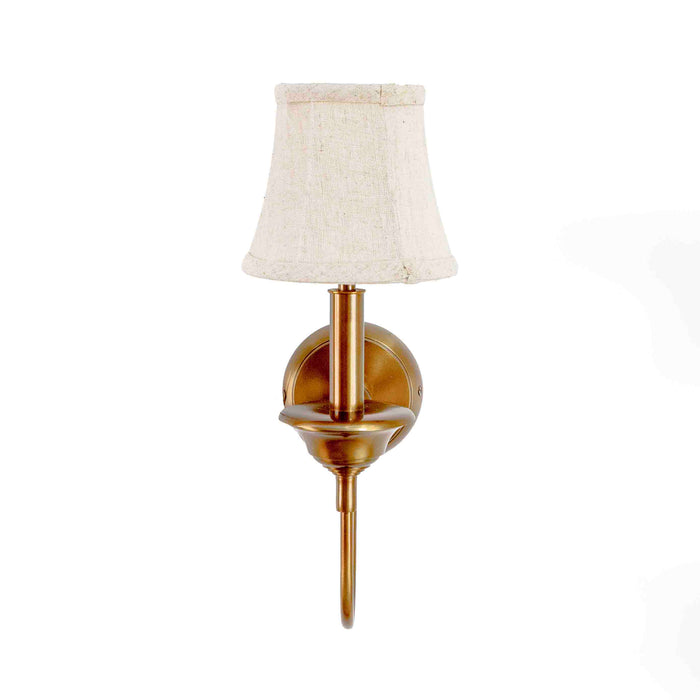 Sapphira Brass Wall Scone