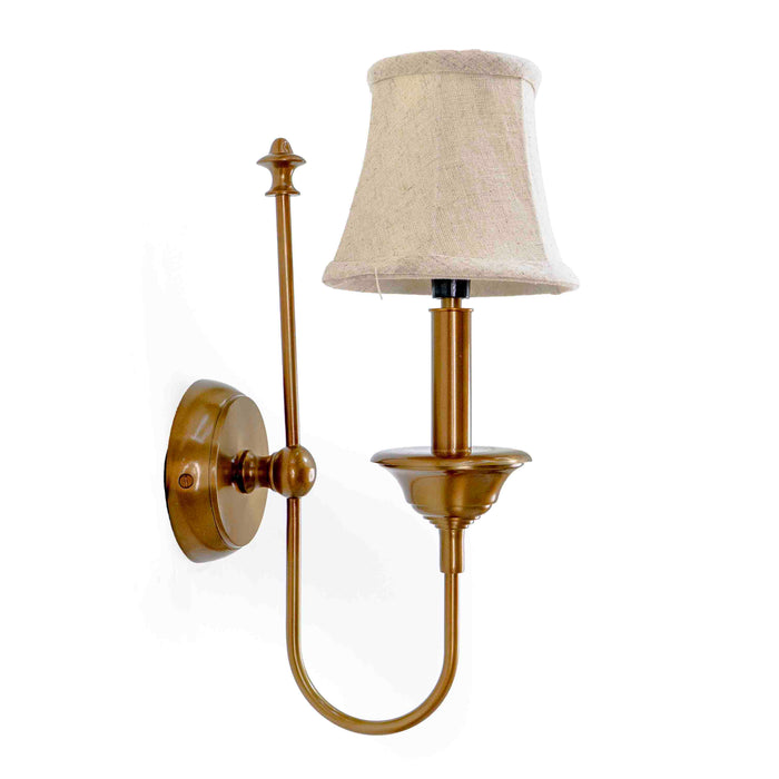 Sapphira Brass Wall Scone
