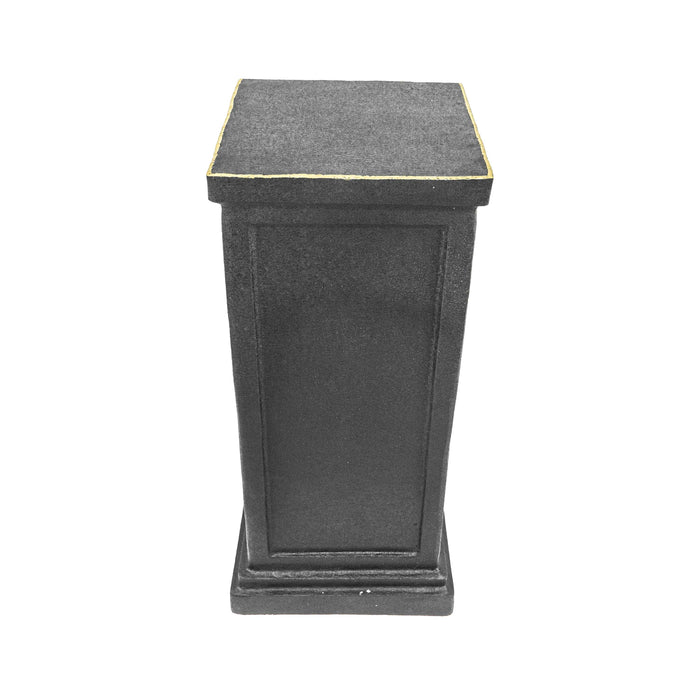 Zushi Pedestal - Black And Gold