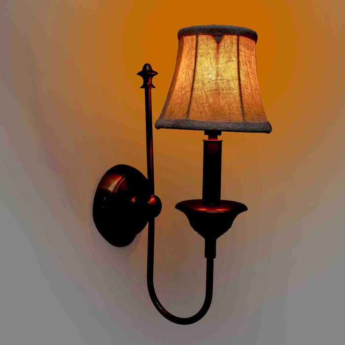 Sapphira Brass Wall Scone