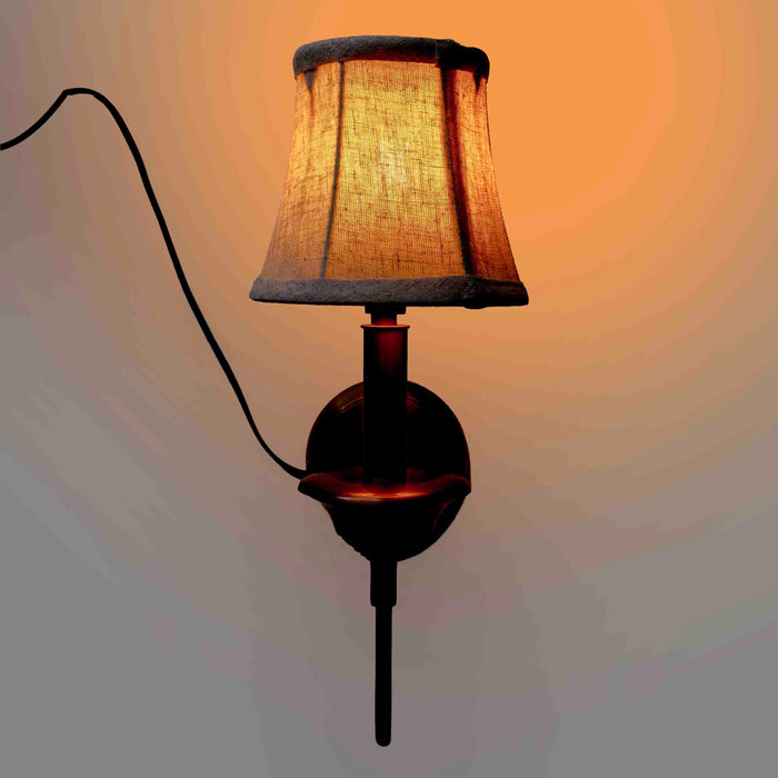 Sapphira Brass Wall Scone