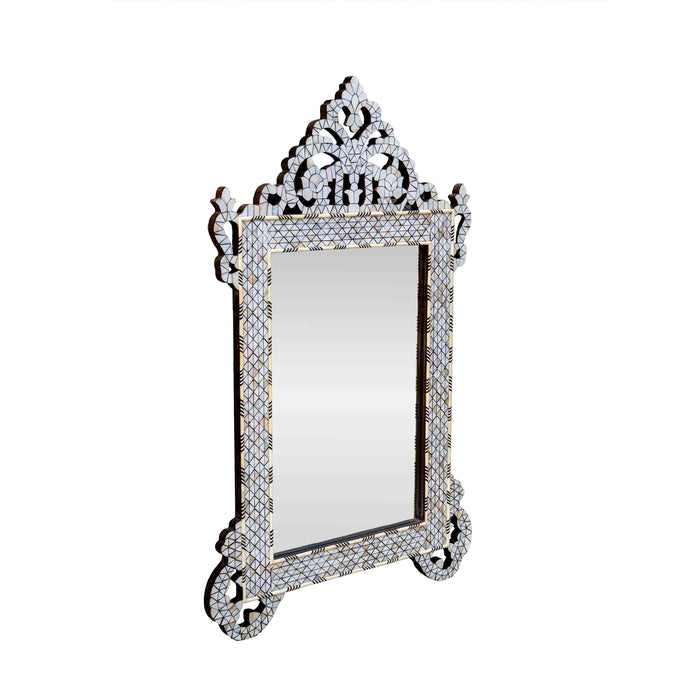 Azira Mop Inlay On Wood Mirror