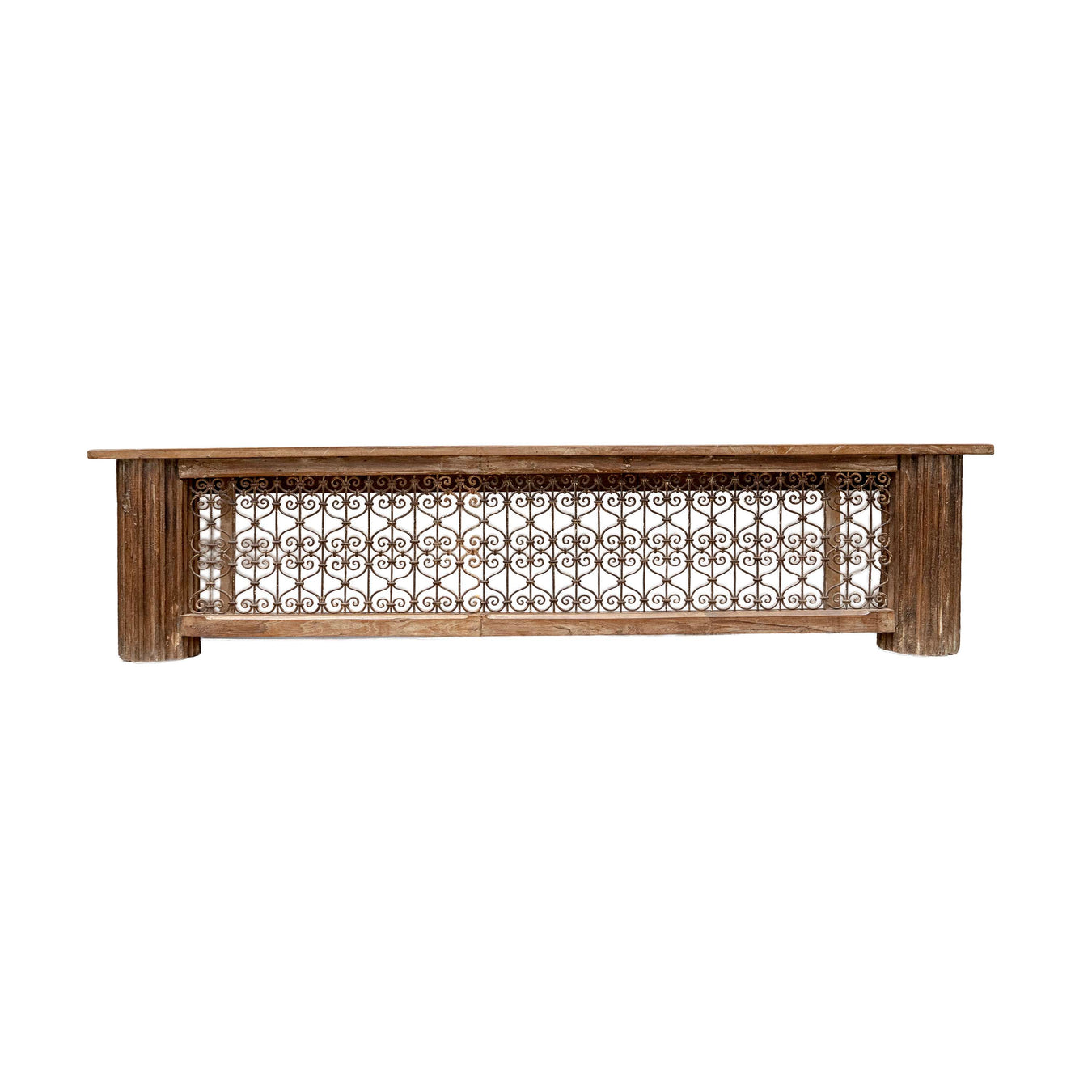 wooden bench