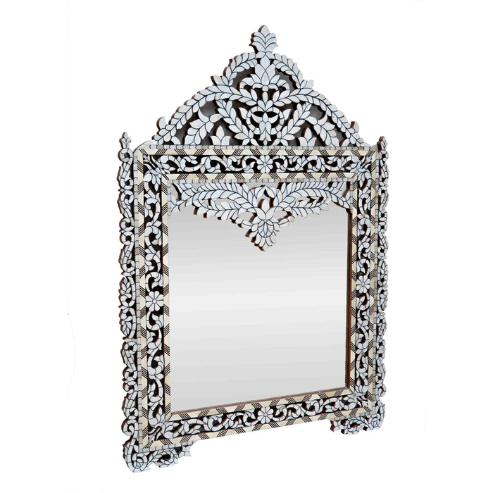 Aira Mop Inlay On Wood Mirror