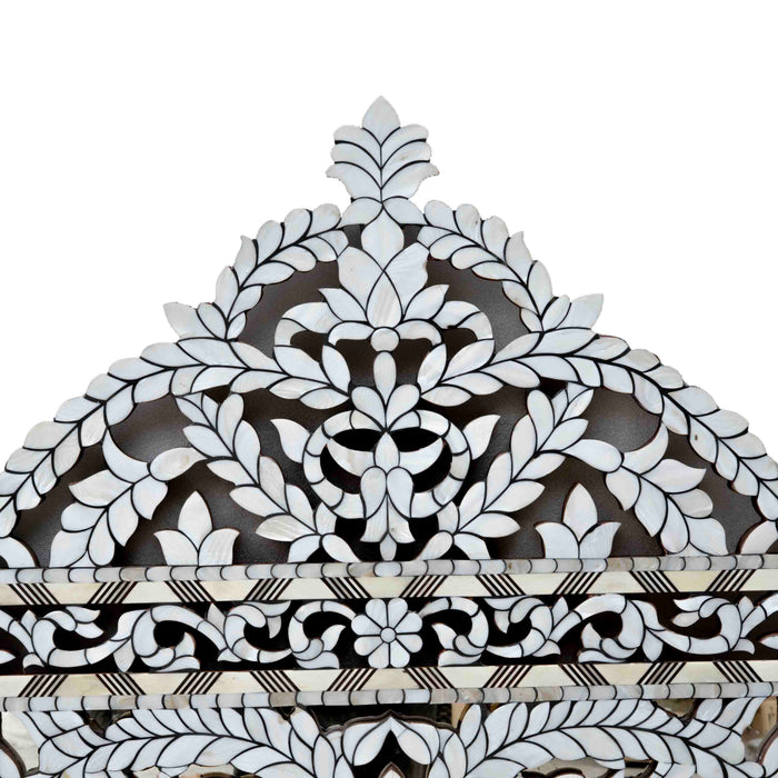 Aira Mop Inlay On Wood Mirror