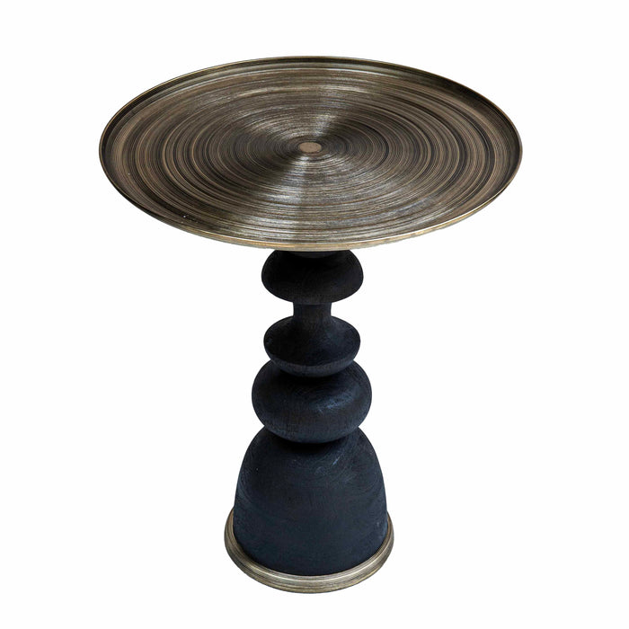 Kamari Antique Gold  End Table