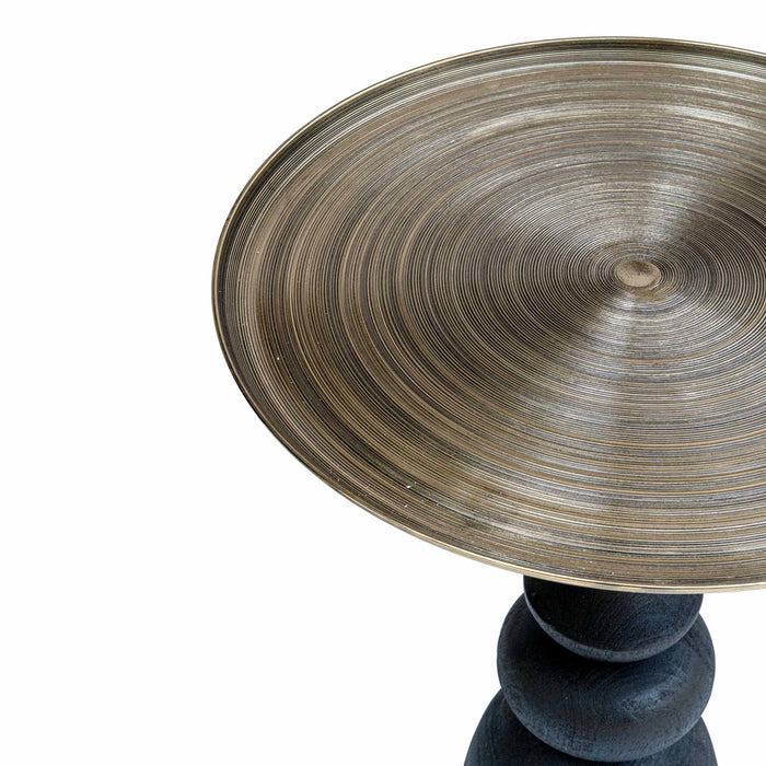 Kamari Antique Gold  End Table