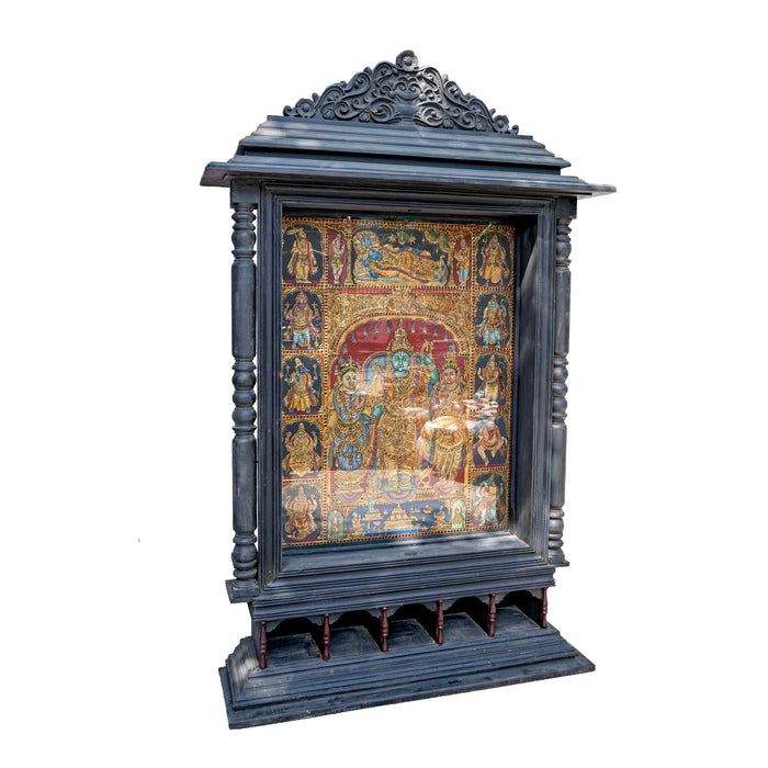 RAMA PATTABHISHEKAM TANJORE PAINTING