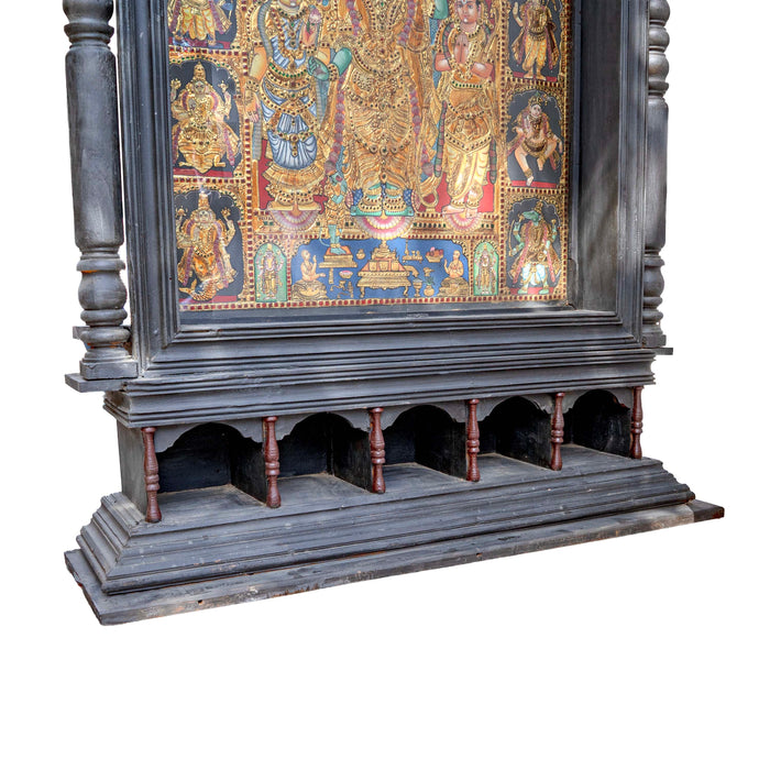 RAMA PATTABHISHEKAM TANJORE PAINTING