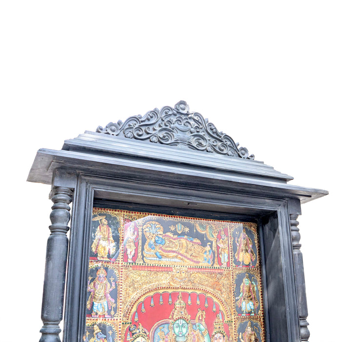 RAMA PATTABHISHEKAM TANJORE PAINTING