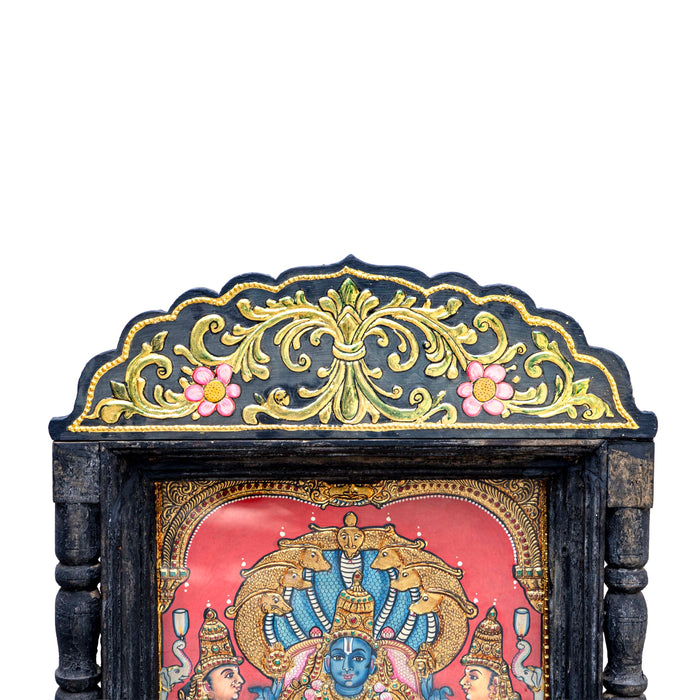 VAIKUNTA NARAYANA TANJORE PAINTING