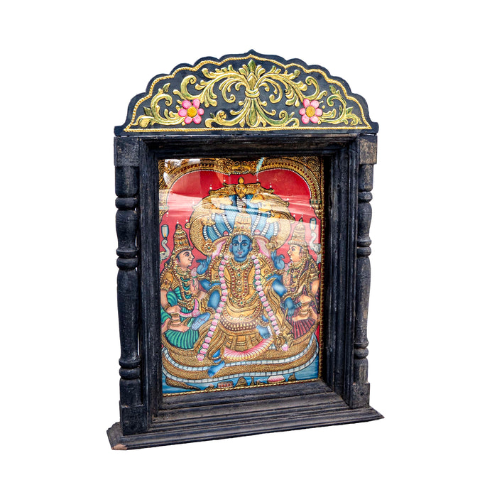 VAIKUNTA NARAYANA TANJORE PAINTING