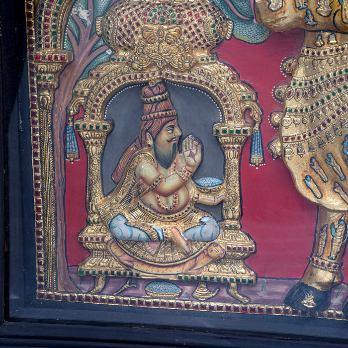 KAMADHENU TANJORE PAINTING