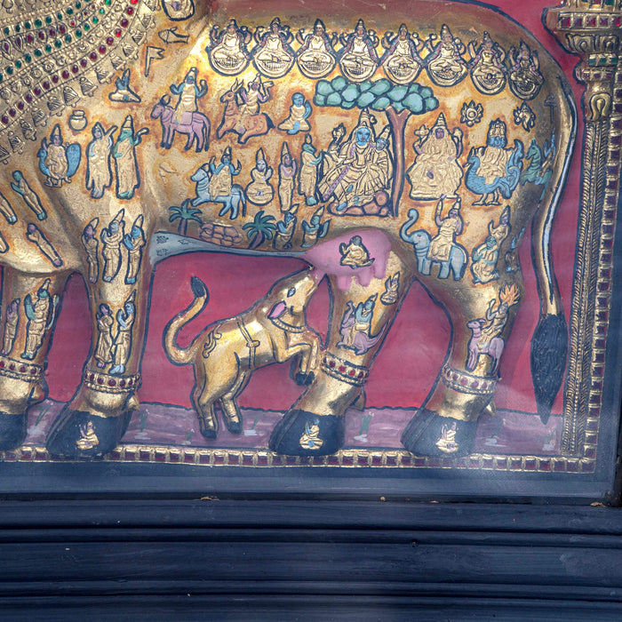 KAMADHENU TANJORE PAINTING