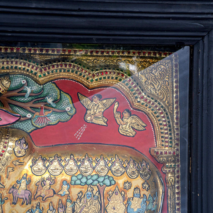KAMADHENU TANJORE PAINTING