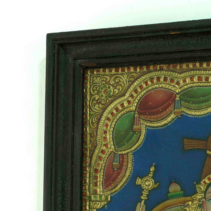 Siva Parvathy Tanjore Painting