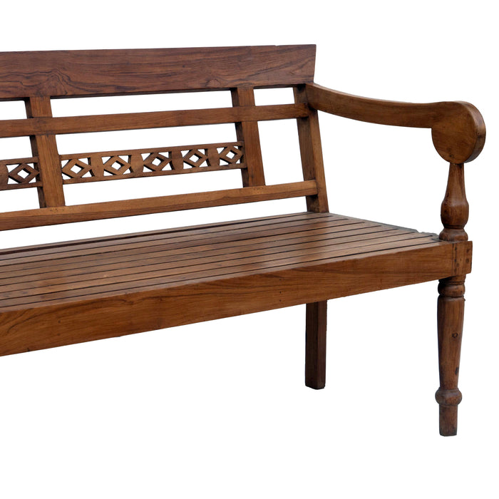 Gitik Teak Wood Bench