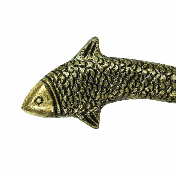 Meen Antique Brass Left Facing