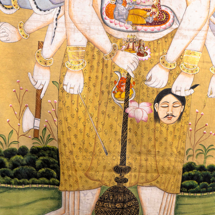 SHRI SARVATRA VIRAT SHRI VISHNU SWAROOP PICHWAI PAINTING