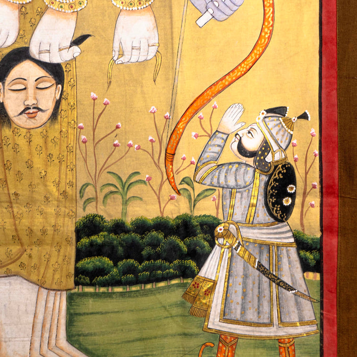 SHRI SARVATRA VIRAT SHRI VISHNU SWAROOP PICHWAI PAINTING